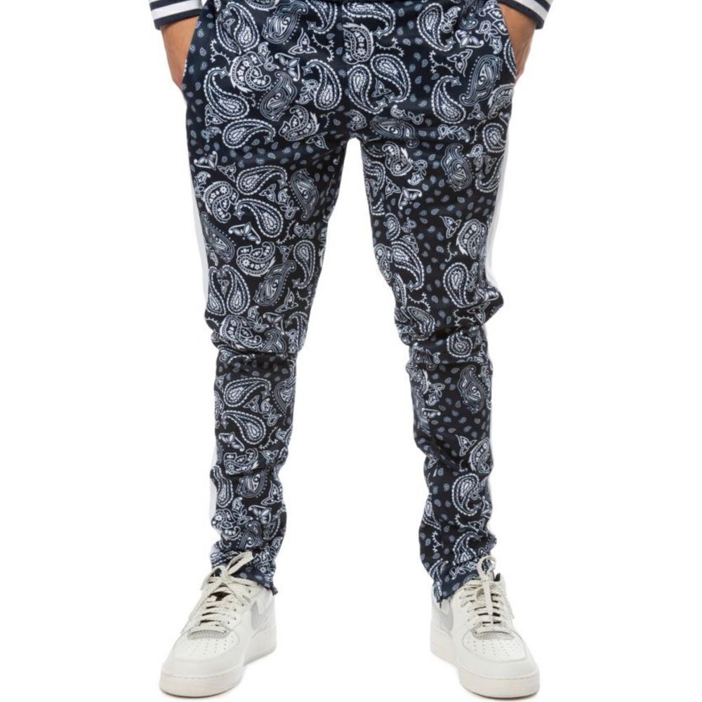 FBRK Paisley bandanna Track Pants- NWT‎